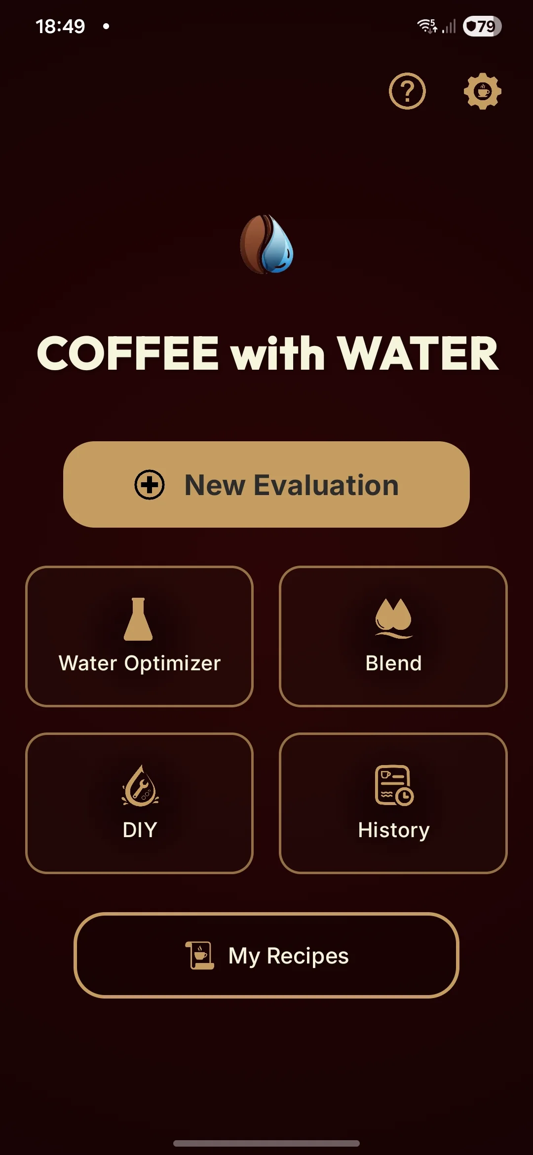 Café com Água Screenshot
